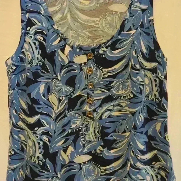COPY - Lilly Pulitzer Tank Top. EUC. Size Medium. - Picture 2 of 3